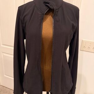 Black Athleisure Jacket - M - Pockets